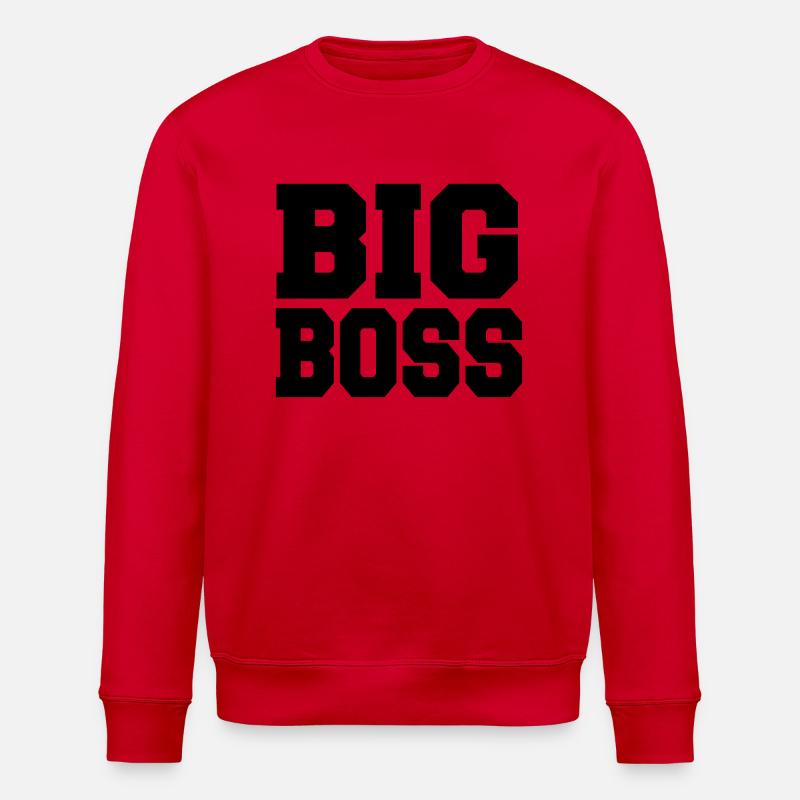 Big Boss - Stanley/Stella Unisex Bio-Sweatshirt ROLLER - Rot