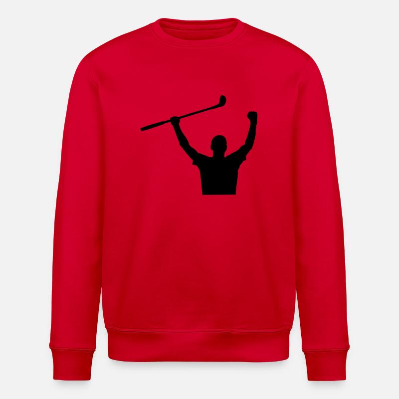 Golf - Sweat bio ROLLER Stanley/Stella Unisexe - rouge