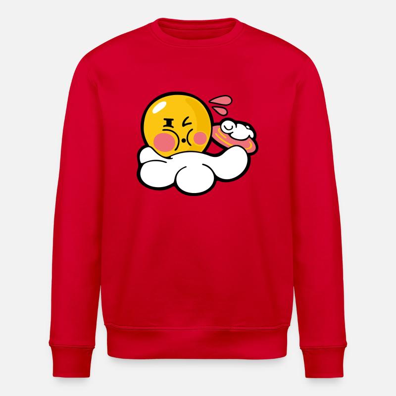 Smiley Discus - Sweat bio ROLLER Stanley/Stella Unisexe - rouge
