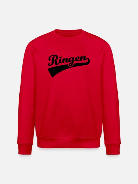 Ringen - Stanley/Stella Unisex Bio-Sweatshirt ROLLER - Rot