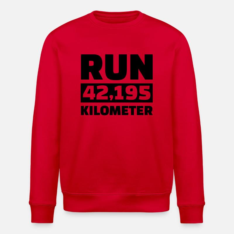 Marathon - Stanley/Stella Unisex Bio-Sweatshirt ROLLER - Rot