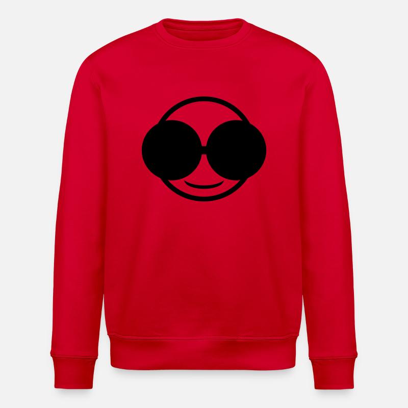 cachée - Sweat bio ROLLER Stanley/Stella Unisexe - rouge