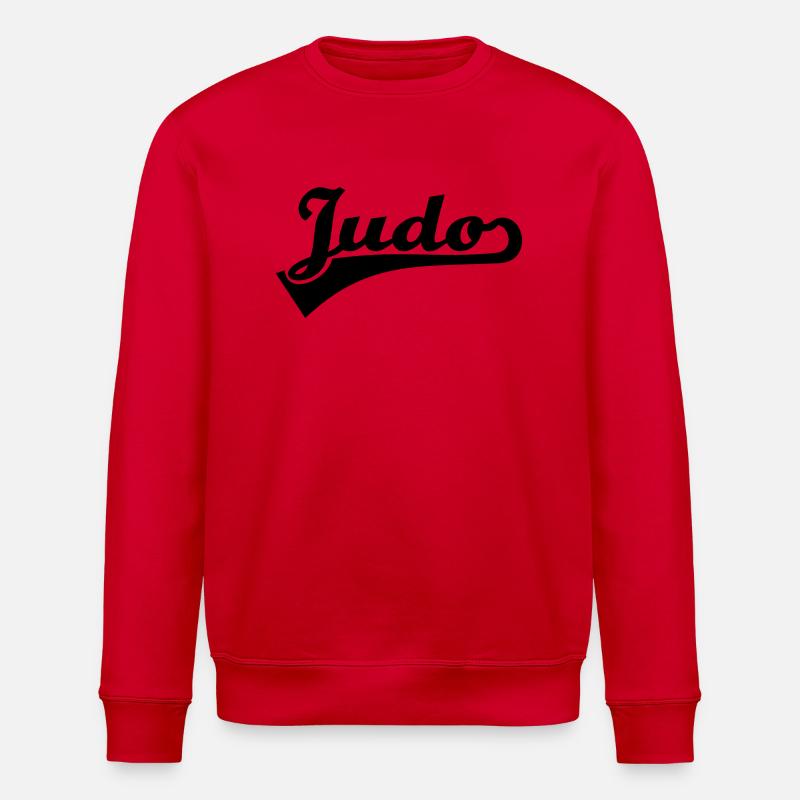 Judo - Stanley/Stella ROLLER Unisex Organic Sweatshirt - red