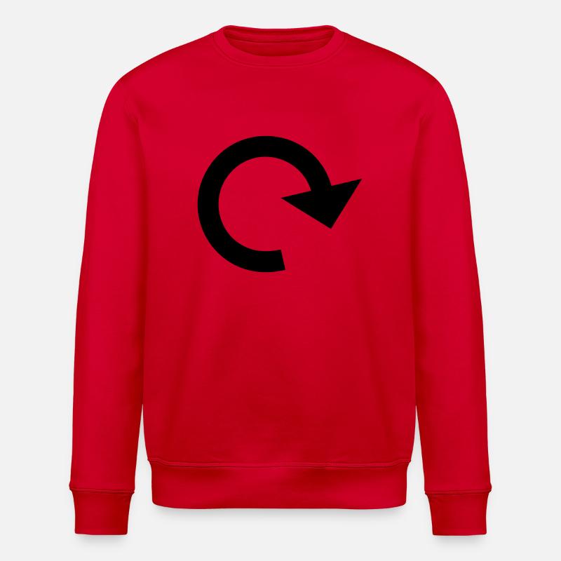 Arrow - Sweat bio ROLLER Stanley/Stella Unisexe - rouge