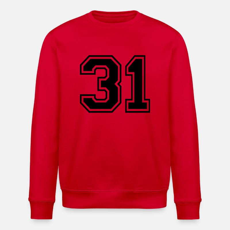 31 - Stanley/Stella Unisex Bio-Sweatshirt ROLLER - Rot
