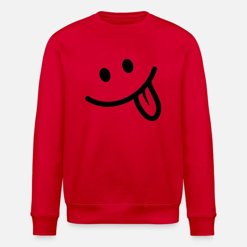 Smile - Stanley/Stella Unisex Bio-Sweatshirt ROLLER - Rot
