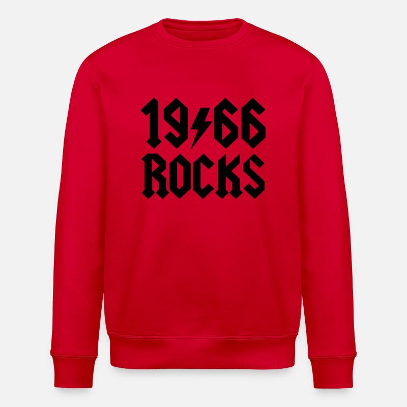 1966 - Stanley/Stella Unisex Bio-Sweatshirt ROLLER - Rot