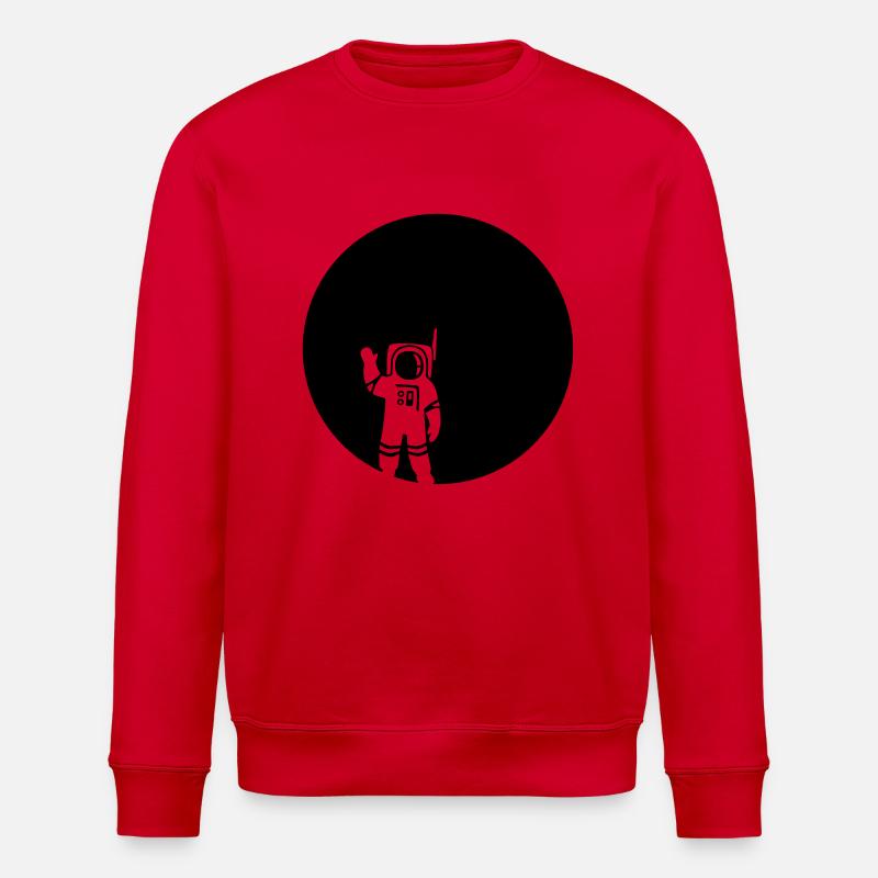 moon - Stanley/Stella Unisex Bio-Sweatshirt ROLLER - Rot