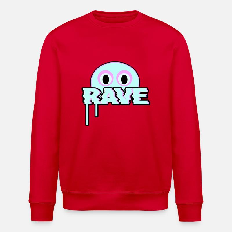 Rave - Stanley/Stella Unisex Bio-Sweatshirt ROLLER - Rot