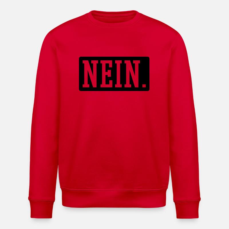 Nein - Stanley/Stella Unisex Bio-Sweatshirt ROLLER - Rot