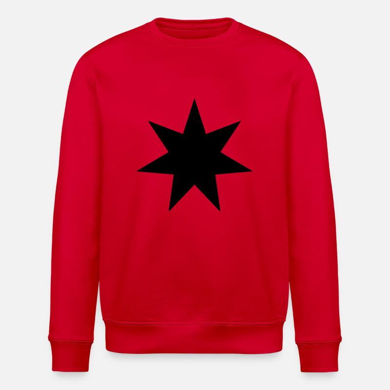 Stern - Stanley/Stella Unisex Bio-Sweatshirt ROLLER - Rot