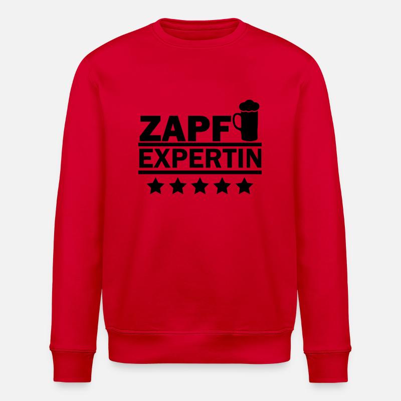 zapf expertin - Stanley/Stella Unisex Bio-Sweatshirt ROLLER - Rot
