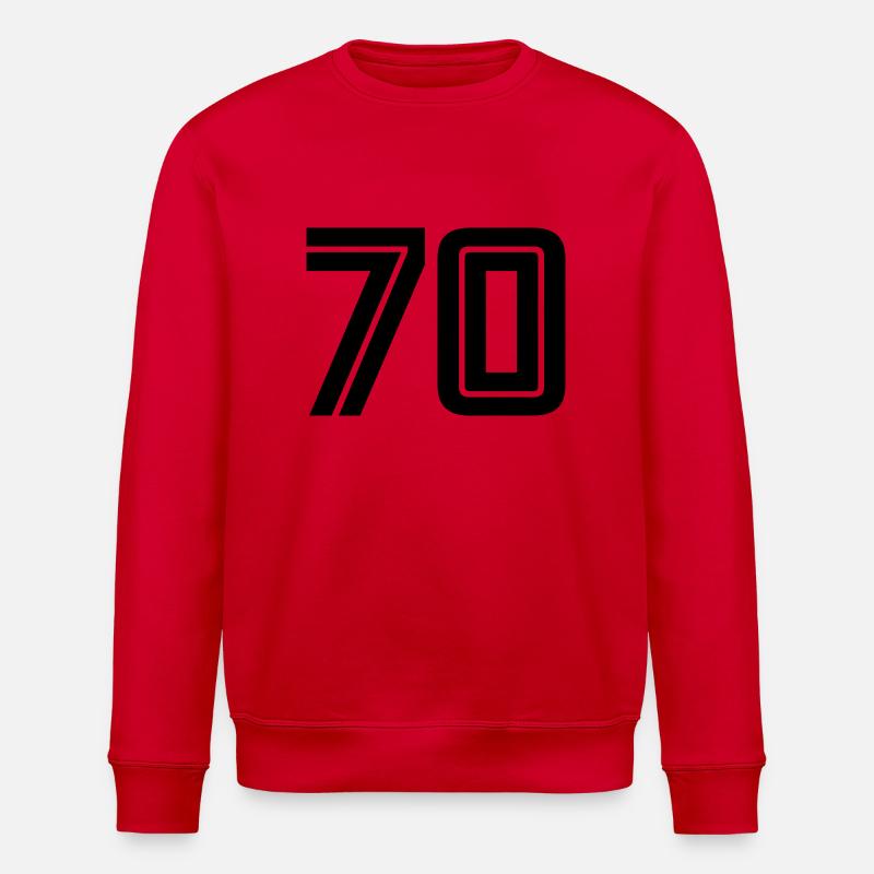 70 - Stanley/Stella Unisex Bio-Sweatshirt ROLLER - Rot