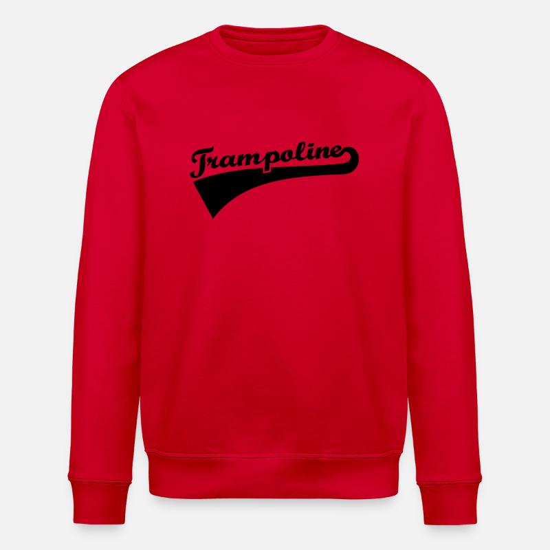 Trampolin - Stanley/Stella Unisex Bio-Sweatshirt ROLLER - Rot
