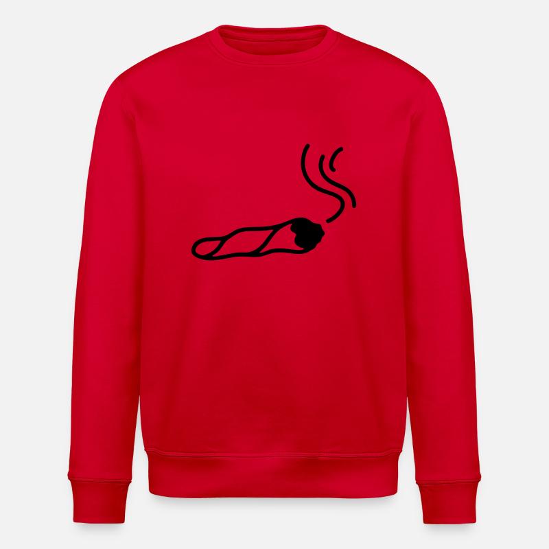 Joint - Line - Stanley/Stella ROLLER Unisex Organic Sweatshirt - red