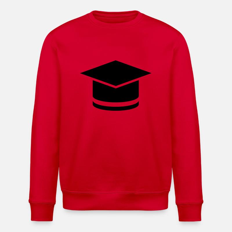 Doktorhut - Stanley/Stella Unisex Bio-Sweatshirt ROLLER - Rot