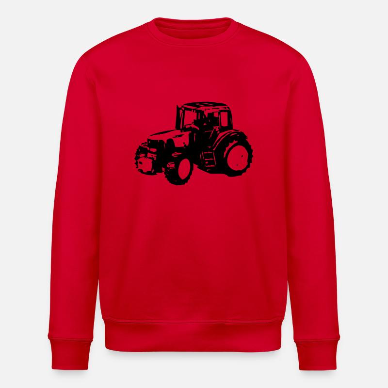 tractor - Sweat bio ROLLER Stanley/Stella Unisexe - rouge