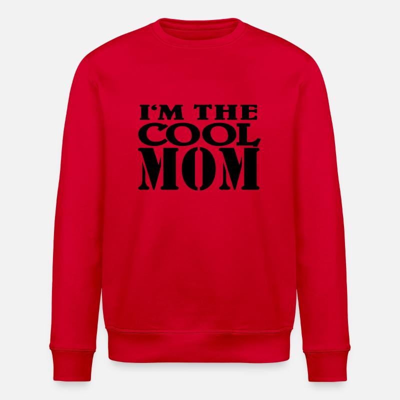 I'm the cool Mom - Sweat bio ROLLER Stanley/Stella Unisexe - rouge