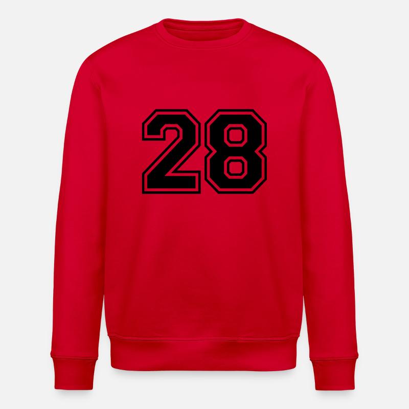 28 - Stanley/Stella Unisex Bio-Sweatshirt ROLLER - Rot