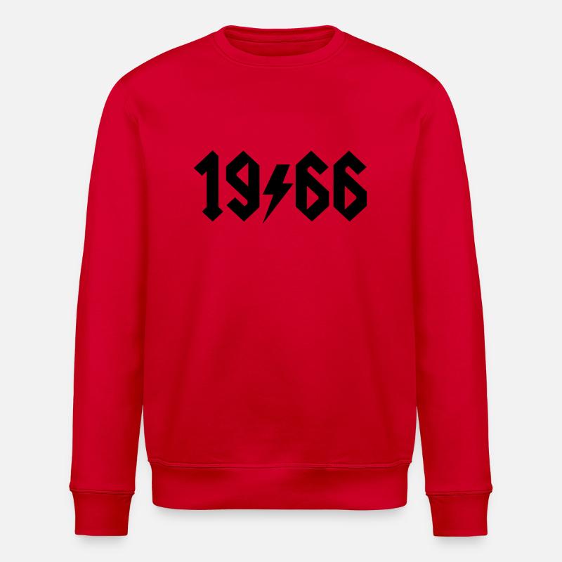 1966 - Stanley/Stella Unisex Bio-Sweatshirt ROLLER - Rot
