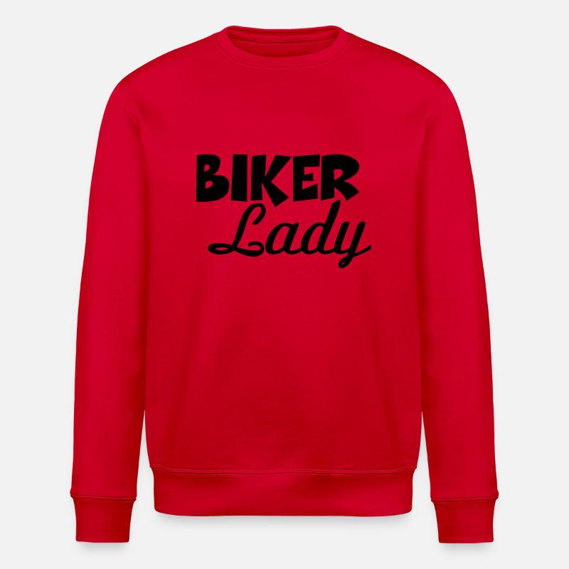 Biker Lady - Stanley/Stella Unisex Bio-Sweatshirt ROLLER - Rot