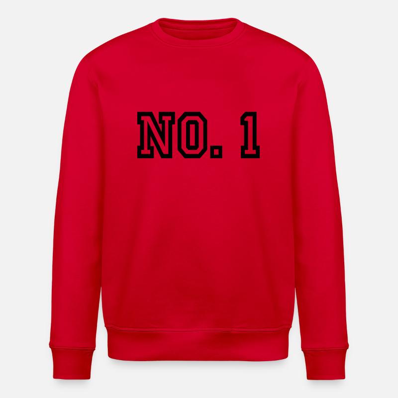 no. 1 - Sweat bio ROLLER Stanley/Stella Unisexe - rouge