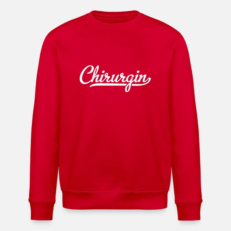 Chirurgin - Stanley/Stella Unisex Bio-Sweatshirt ROLLER - Rot