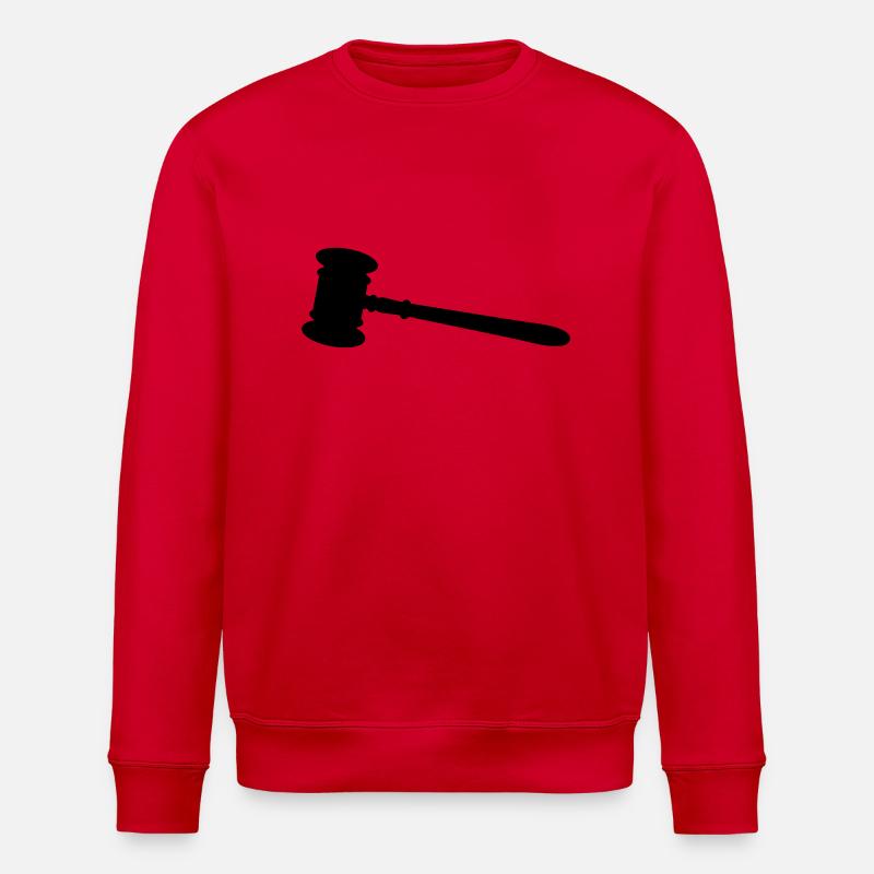 Richterhammer - Stanley/Stella Unisex Bio-Sweatshirt ROLLER - Rot