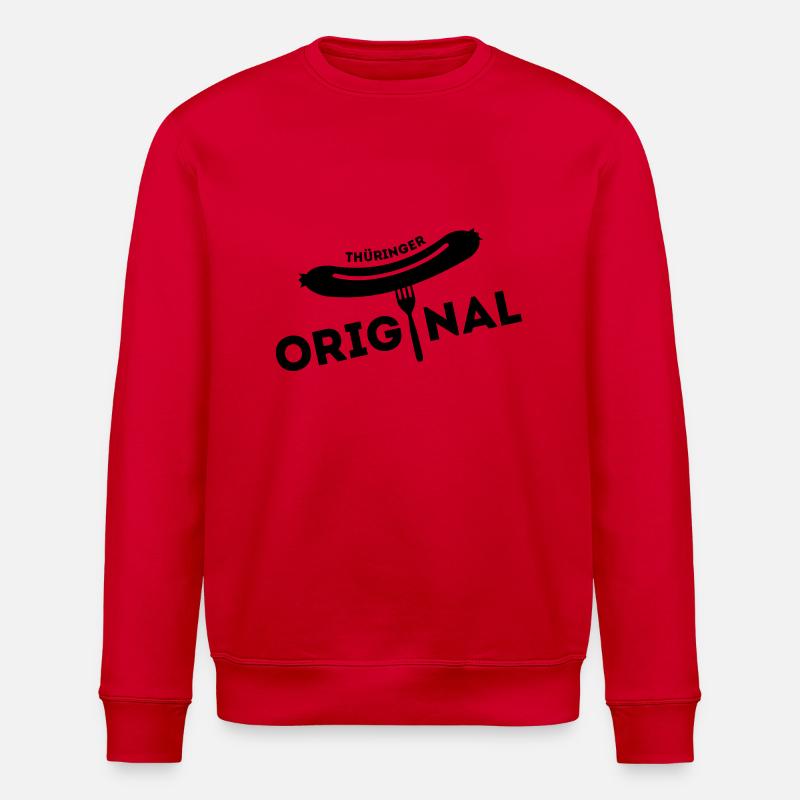 Thuringe origine - Sweat bio ROLLER Stanley/Stella Unisexe - rouge