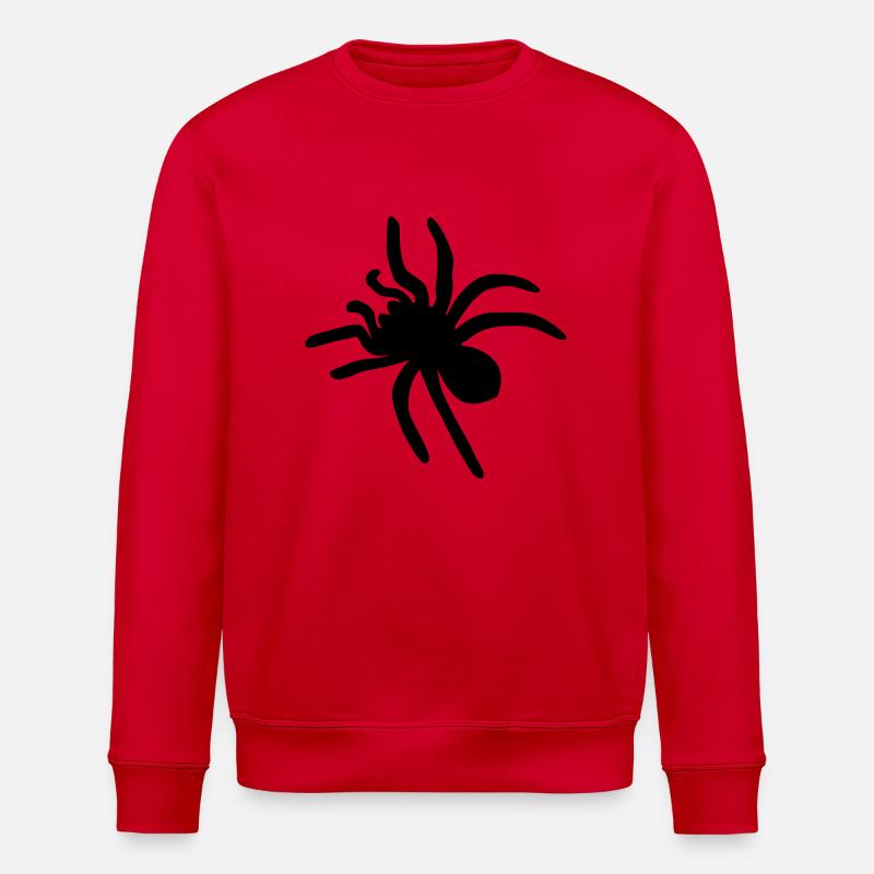 Tarantula - Stanley/Stella ROLLER Unisex Organic Sweatshirt - red