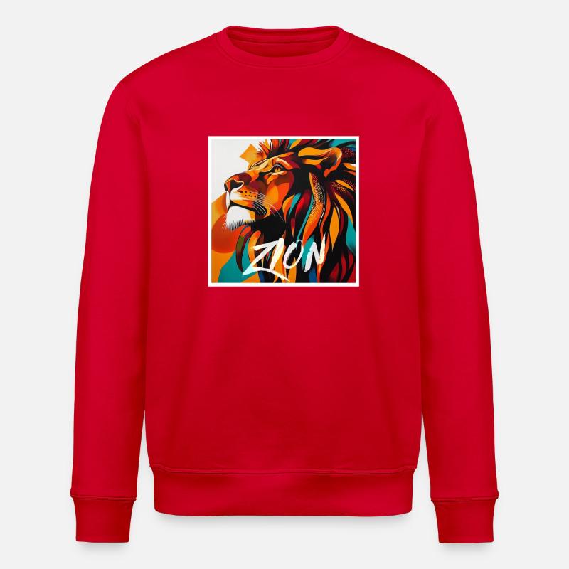 Zion - Stanley/Stella Unisex Bio-Sweatshirt ROLLER - Rot