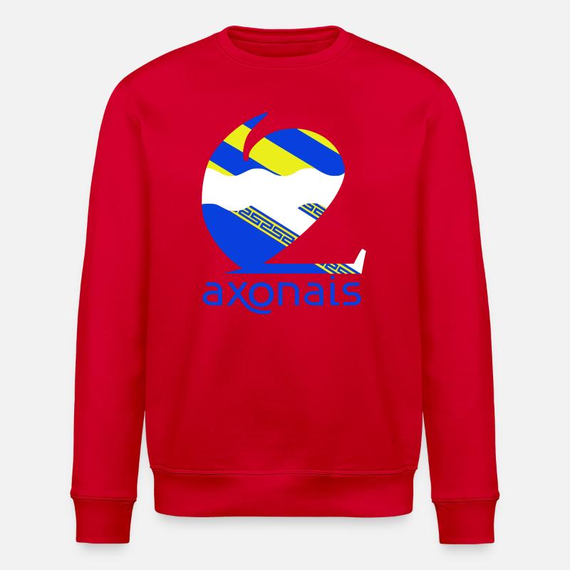 Axonais - Stanley/Stella Unisex Bio-Sweatshirt ROLLER - Rot