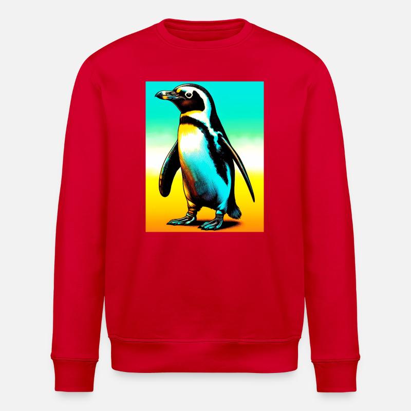 pingouin - Sweat bio ROLLER Stanley/Stella Unisexe - rouge