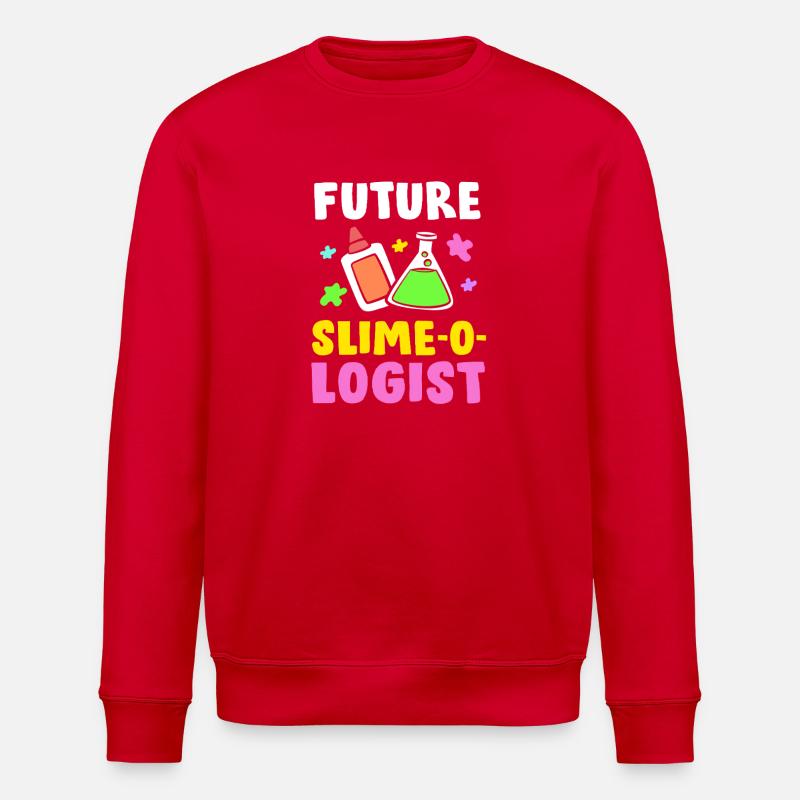 Slime Schleim Schleimig - Stanley/Stella Unisex Bio-Sweatshirt ROLLER - Rot