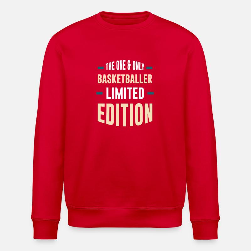 Basketball Édition Limitée - Sweat bio ROLLER Stanley/Stella Unisexe - rouge