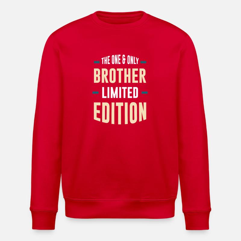 Bruder Limited Edition  - Stanley/Stella Unisex Bio-Sweatshirt ROLLER - Rot