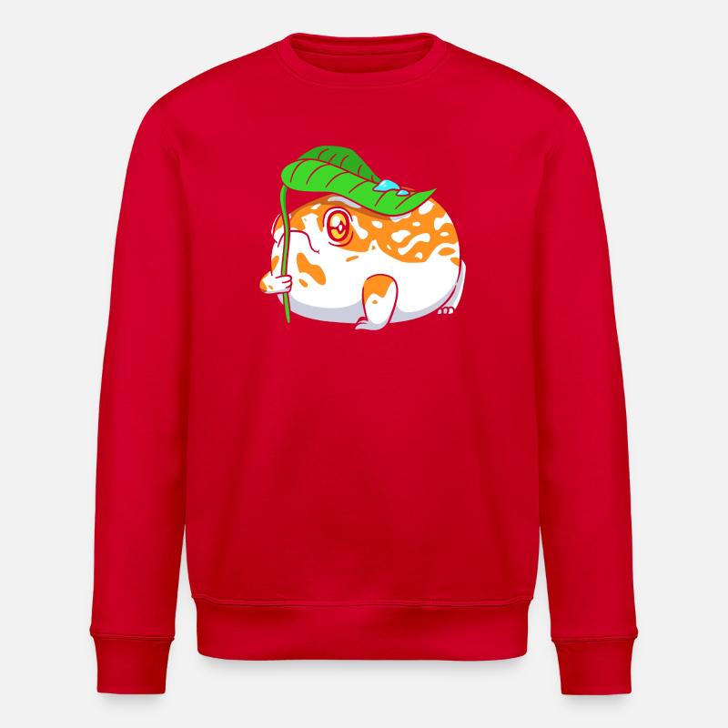 Frosch Desert Rain Frog - Stanley/Stella Unisex Bio-Sweatshirt ROLLER - Rot