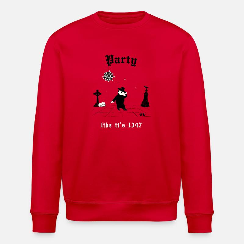 Comme si c’était 1347 Tee - Sweat bio ROLLER Stanley/Stella Unisexe - rouge