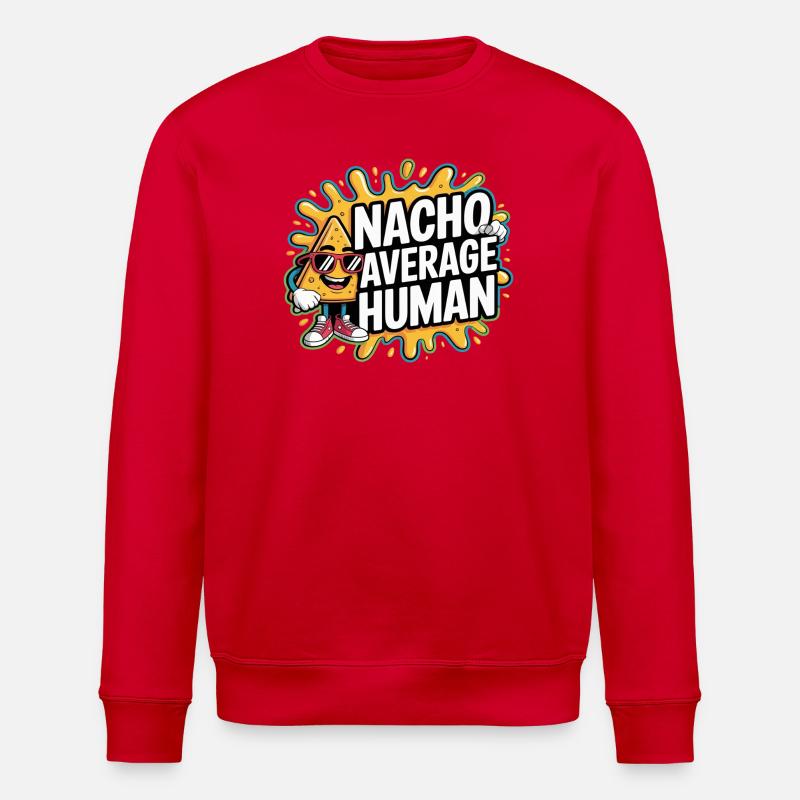 Nacho - Sweat bio ROLLER Stanley/Stella Unisexe - rouge