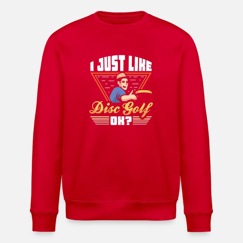 Cadeaux de disc golf Disc Golf - Sweat bio ROLLER Stanley/Stella Unisexe - rouge