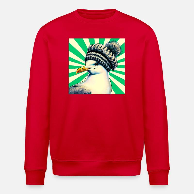 Möwe - Stanley/Stella Unisex Bio-Sweatshirt ROLLER - Rot