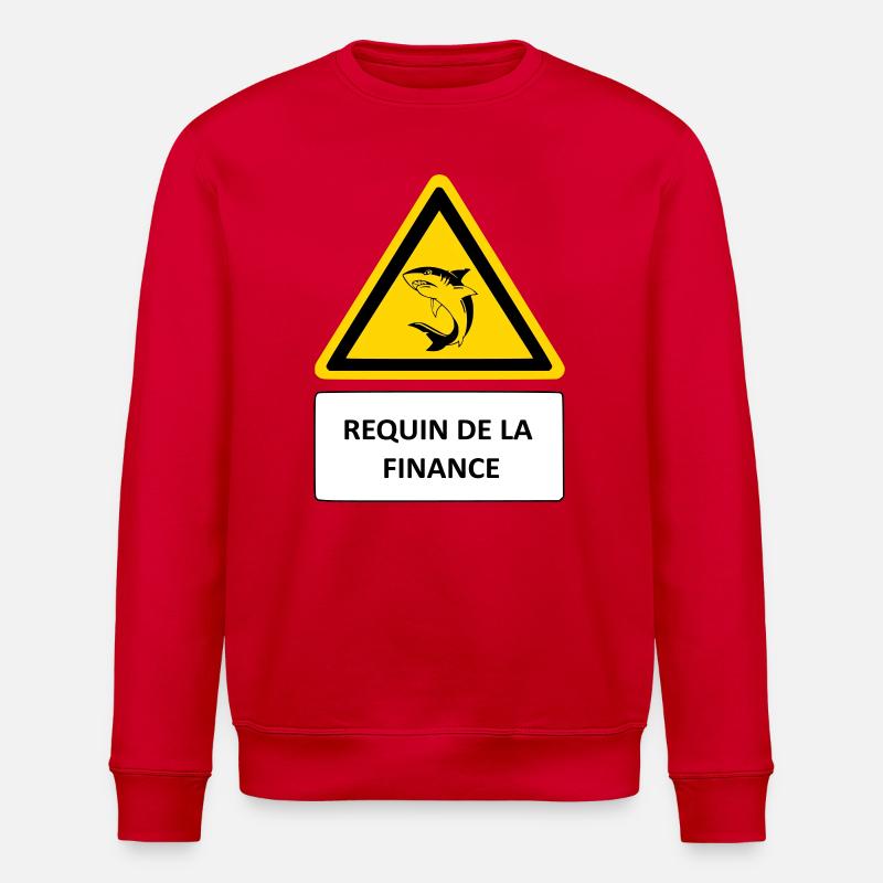 Hai der Finanzen - Stanley/Stella Unisex Bio-Sweatshirt ROLLER - Rot