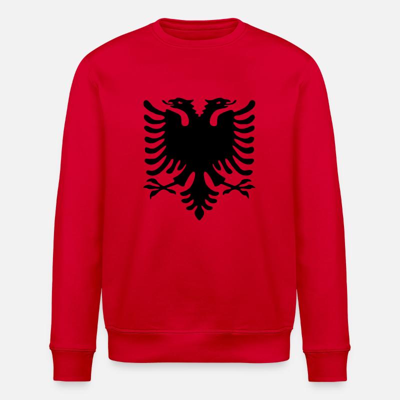 kosovo - Stanley/Stella Unisex Bio-Sweatshirt ROLLER - Rot