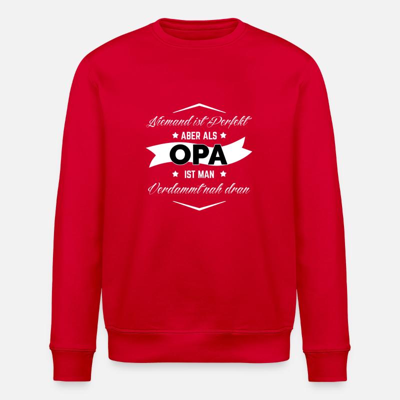 OPA - Stanley/Stella Unisex Bio-Sweatshirt ROLLER - Rot