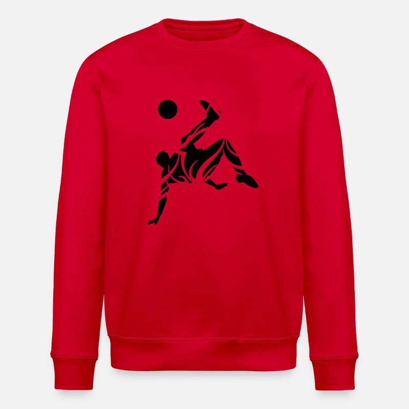 Fußball de - Stanley/Stella Unisex Bio-Sweatshirt ROLLER - Rot