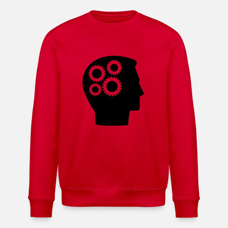 Kopf - Stanley/Stella Unisex Bio-Sweatshirt ROLLER - Rot