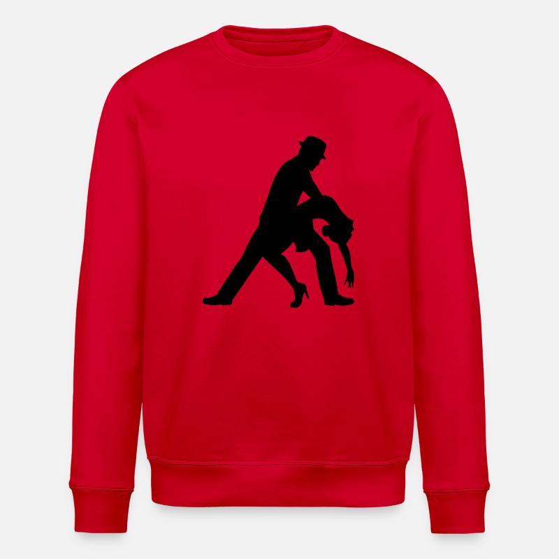 Salsa - Stanley/Stella økologisk unisex-sweatshirt ROLLER - rød