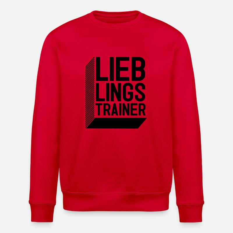 Lieblingstrainer - Stanley/Stella Unisex Bio-Sweatshirt ROLLER - Rot