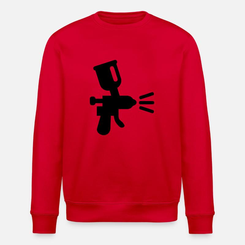 Lackierer - Stanley/Stella Unisex Bio-Sweatshirt ROLLER - Rot