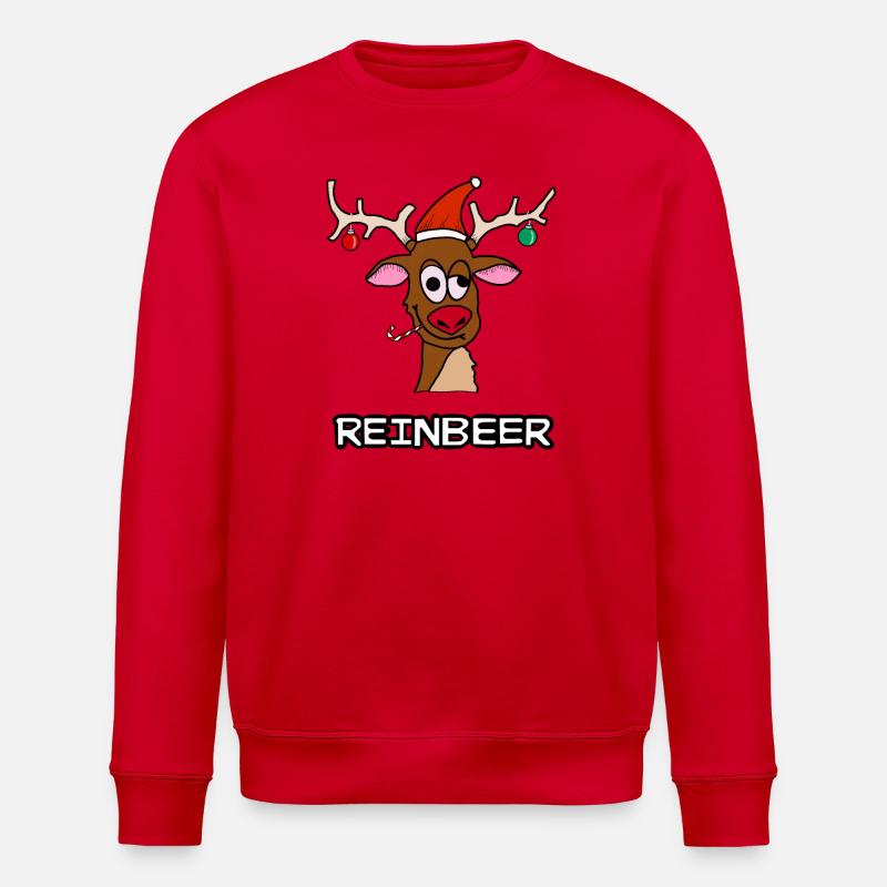 Reinbeer - Stanley/Stella Unisex Bio-Sweatshirt ROLLER - Rot